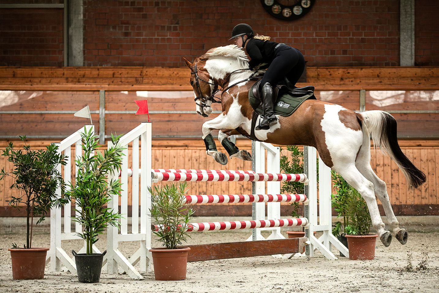 HanseHorse Magnetics - Lammfell-Springschabracke