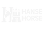 HANSEHORSE Logo in Weiss komplett
