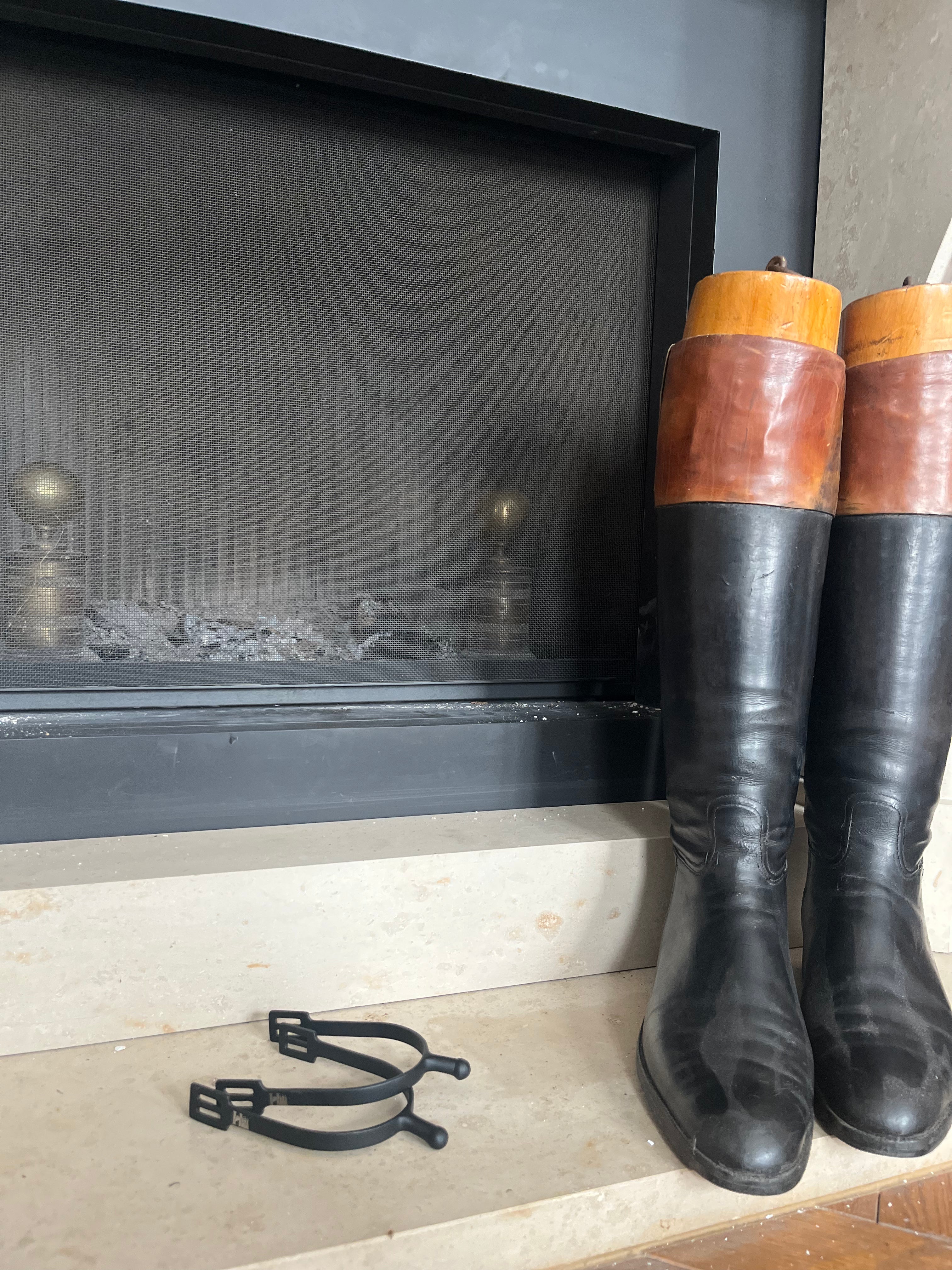 HanseHorse Sporen - Classic-Ball-Spur-Titanium-Black - für den Reiter.
