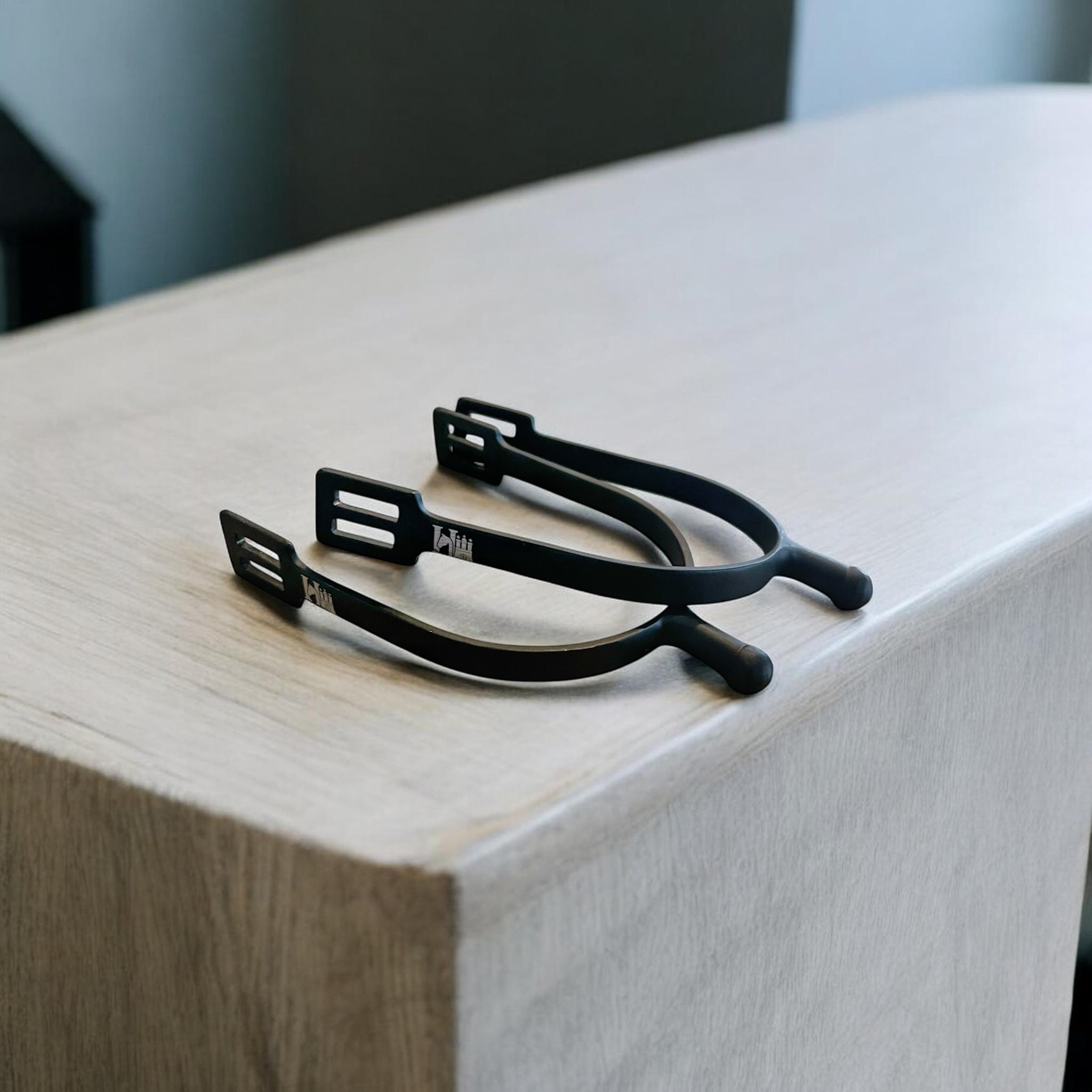 HanseHorse Classic Ball Spur - Titanium Black