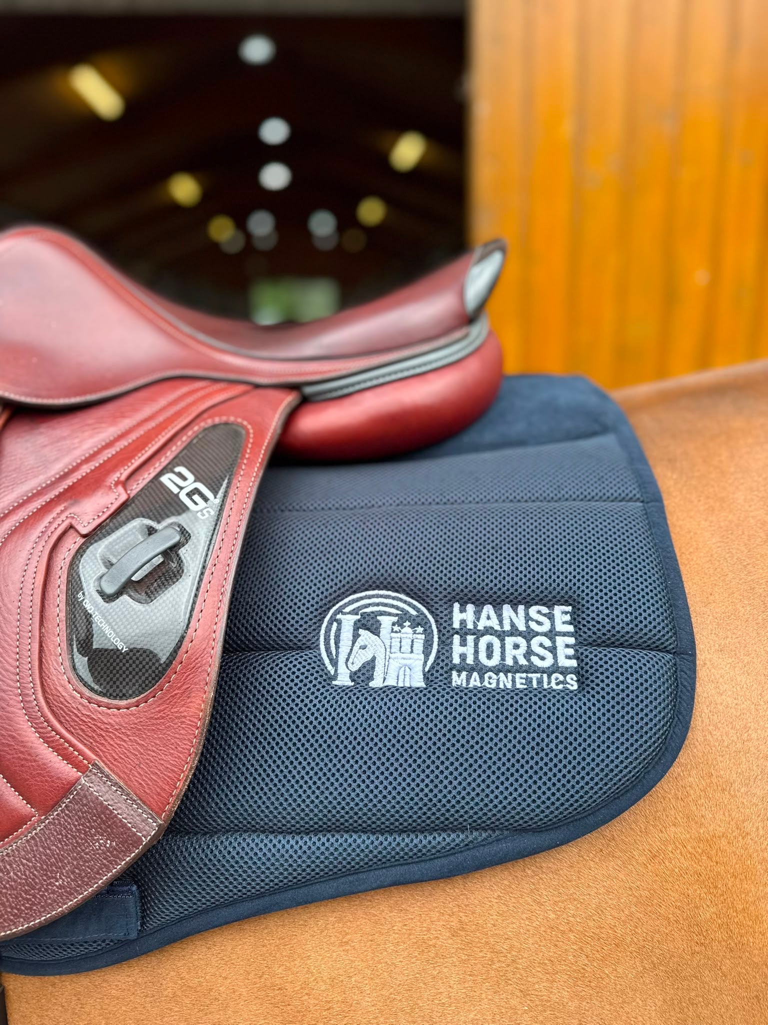 Hansehorse Magnetics Schabracke Springen Marine Blue