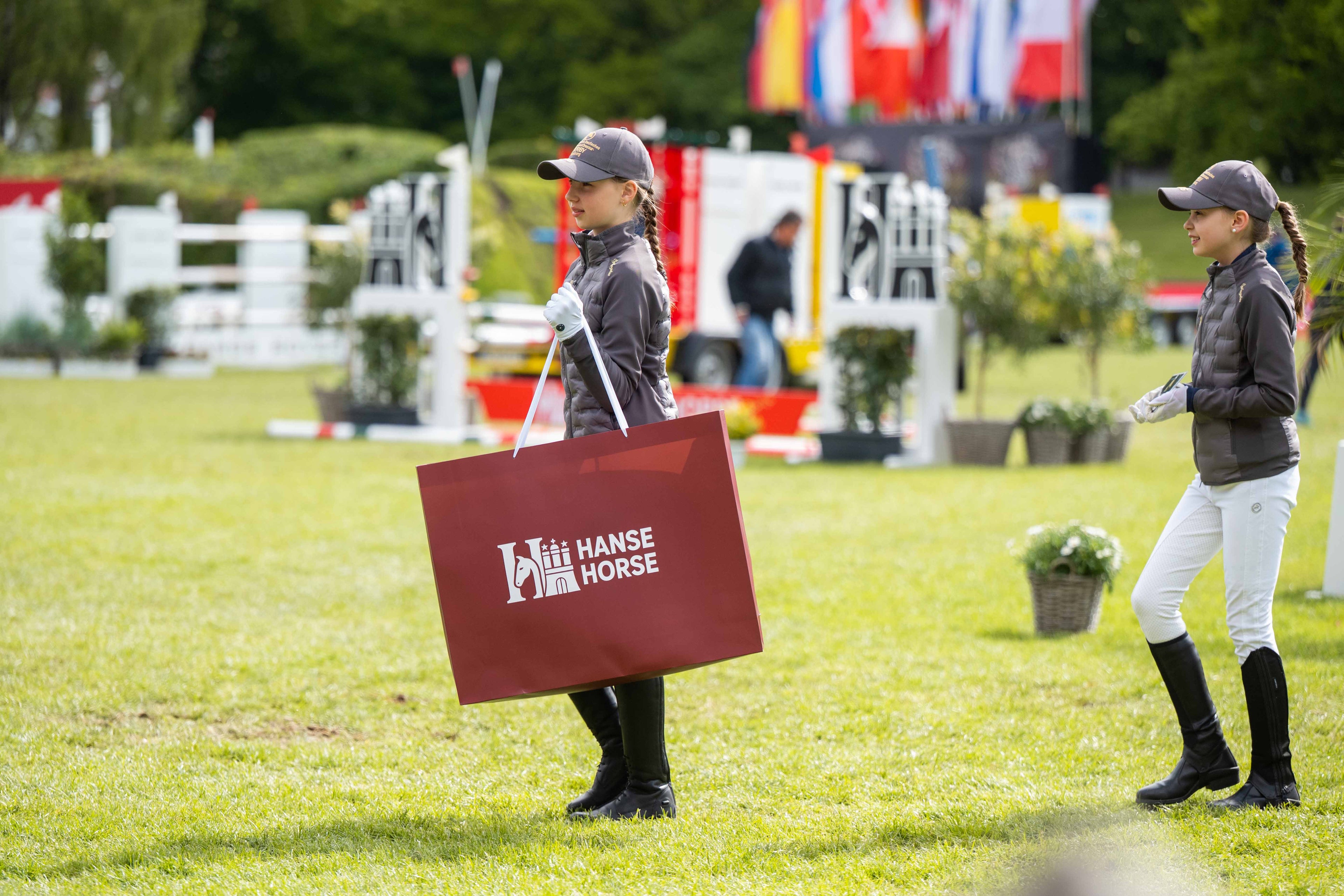HanseHorse Goodybag beim Hamburger Spring- und Dressur-Derby in Klein Flottbek
