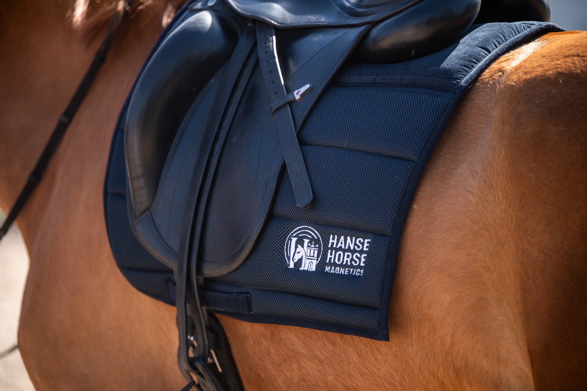 HanseHorse Magnetics Schabracke in Marine Blue